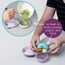 b.box Fill + Feed Reusable Silicone Food Pouch 110ml, Color: Purple, 4 image