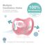 Farlin Chu Chu Cherry Pacifier with Luminous Ring 6M+, Color: pink, 5 image