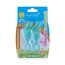 Brush-Baby Chewable Toothbrush Double Pack for Babies - Teal