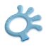BabyJem Baby Teether Octopus, Color: Blue, 3 image