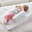 Babyjem Reflux Pillow with Belt 0-6 Months, Color: White, 4 image