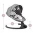 MoMi Kenani Electric Baby Bouncer, Color: Dark Grey, 4 image