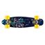 MoMi Qkids Galaxy Skateboard, Color: Black