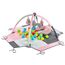 Babyjem 3 in 1 Play Mat with Balls & Toys 0-6 Months, Color: Multicolor