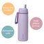 b.box 690mL Insulated Flip Top Bottle, Color: Lilac