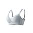 Okus Comfy Cotton Maternity & Nursing Bra, Color: Light Grey, Maternity Size: S, 2 image