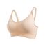 Okus Original Full Cup Maternity & Nursing Bra, Color: Beige, Maternity Size: L, 2 image