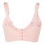 Okus Pretty Lace Maternity & Nursing Bra, Color: pink, Maternity Size: L, 2 image