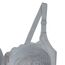 Okus Elegant Seamless Maternity & Nursing Bra, Color: Light Grey, Maternity Size: L, 6 image