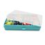 Melii Snackle Food Container with Removable Divider 118 ml, Color: Turqouise