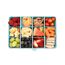 Melii Snackle Food Container with Removable Divider 118 ml, Color: Turqouise, 2 image