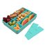 Melii Snackle Food Container with Removable Divider 118 ml, Color: Turqouise, 7 image