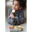 Melii Snackle Food Container with Removable Divider 118 ml, Color: Grey, 3 image