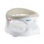 Babyjem Anti-Slip Baby Bath & Sleeping Seat, Color: White & Beige