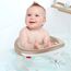 Babyjem Anti-Slip Baby Bath & Sleeping Seat, Color: White & Beige, 2 image