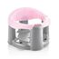 Babyjem Anti-Slip Baby Bath & Feeding Seat 6+ Months, Color: Grey & Pink, 3 image