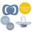 B.Box Silicone Pacifier 6–18 Months (Pack of 2), Color: Ocean/Sky, 2 image