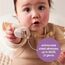 B.Box Silicone Pacifier 6–18 Months (Pack of 2), Color: Berry/Blush, 5 image