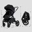 Teknum Compacto 3In1 Baby Stroller Travel System With Carrycot And Infant Car Seat 0-3 Years, Color: Black, 16 image