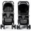 Teknum Reversible Trip Baby Stroller Travel System With Infant Car Seat Multi Recline 6-36 Months, Color: Grey, 11 image