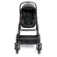 Teknum 3In1 Baby Stroller Travel System Sleeping Bassinet Extra Wide Seat 360° Rotating Wheels Fully Reclinable Car Seat Compatible Coffee Holder Spill Proof Mat 0-3 Years, Color: Black, 8 image