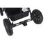 Teknum 3In1 Baby Stroller Travel System Sleeping Bassinet Extra Wide Seat 360° Rotating Wheels Fully Reclinable Car Seat Compatible Coffee Holder Spill Proof Mat 0-3 Years, Color: Space Grey, 7 image
