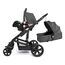 Teknum 3In1 Baby Stroller Travel System Sleeping Bassinet Extra Wide Seat 360° Rotating Wheels Fully Reclinable Car Seat Compatible Coffee Holder Spill Proof Mat 0-3 Years, Color: Space Grey, 6 image
