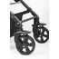Teknum 3In1 Baby Stroller Travel System Sleeping Bassinet Extra Wide Seat 360° Rotating Wheels Fully Reclinable Car Seat Compatible Coffee Holder Spill Proof Mat 0-3 Years, Color: Space Grey, 9 image