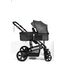 Teknum 3In1 Baby Stroller Travel System Sleeping Bassinet Extra Wide Seat 360° Rotating Wheels Fully Reclinable Car Seat Compatible Coffee Holder Spill Proof Mat 0-3 Years, Color: Dark Grey, 4 image