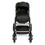 Teknum 3In1 Baby Stroller Travel System Sleeping Bassinet Extra Wide Seat 360° Rotating Wheels Fully Reclinable Car Seat Compatible Coffee Holder Spill Proof Mat 0-3 Years, Color: Black & Gold, 11 image