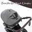 Teknum 3In1 Compacto Baby Stroller With Bassinet Air Cabin Friendly 0-36 Months, Color: Dark Grey, 8 image