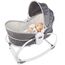 Teknum 6In1 Cozy Rocker Bassinet With Wheels Mosquito Net 0-36 Months 18Kg, Color: Grey, 3 image