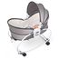 Teknum 6In1 Cozy Rocker Bassinet With Wheels Mosquito Net 0-36 Months 18Kg, Color: Grey, 9 image
