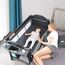Teknum 4In1 Baby Bedside Co-Sleeper Bassinet Playpen With Rocker 0-3 Years 30Kg, Color: Grey, 3 image