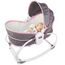 Teknum 6In1 Cozy Rocker Bassinet With Wheels Mosquito Net 0-36 Months 18Kg, Color: pink, 3 image