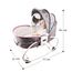 Teknum 6In1 Cozy Rocker Bassinet With Wheels Mosquito Net 0-36 Months 18Kg, Color: pink, 10 image
