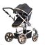 Teknum 3In1 Baby Stroller With Bassinet Reversible Seat 0-3 Years 18Kg, Color: Black, 3 image