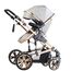 Teknum 3In1 Baby Stroller With Bassinet Reversible Seat 0-3 Years 18Kg, Color: Grey, 5 image