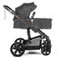 Teknum 3In1 Baby Stroller With Bassinet Reversible Seat 0-3 Years 18Kg, Color: Space Grey, 10 image