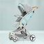 Teknum Feather Lite Traveler A1 Baby Stroller 0-4 Years 20Kg, Color: Mint Green, 2 image