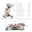 Teknum Feather Lite Traveler A1 Baby Stroller 0-4 Years 20Kg, Color: pink, 8 image
