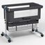 Teknum Moonlight Bedside Crib 0-2 Years, Color: Dark Grey, 2 image