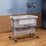 Teknum Moonlight Bedside Crib 0-2 Years, Color: Grey, 7 image