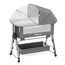 Teknum Sleepzen 1 Bedside Crib 0-2 Years, Color: Grey