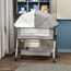 Teknum Sleepzen 1 Bedside Crib 0-2 Years, Color: Grey, 6 image