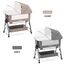 Teknum Sleepzen 1 Bedside Crib 0-2 Years, Color: Grey, 10 image
