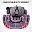 Teknum Pack And Go Car Seat Group 1/2/3 Foldable Portable 9Kg–36Kg, Color: Grey, 11 image
