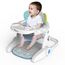 Teknum Baby Portable Dining Feeding Chair Recliner Activity Chair 6–30 Months Up To 12Kg, Color: White & Baby Blue, 2 image