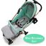 Teknum Explorer Travel Stroller Lightweight Cabin Friendly 6–36 Months Up To 15Kg, Color: Green, 11 image