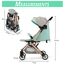 Teknum Explorer Travel Stroller Lightweight Cabin Friendly 6–36 Months Up To 15Kg, Color: Green, 17 image